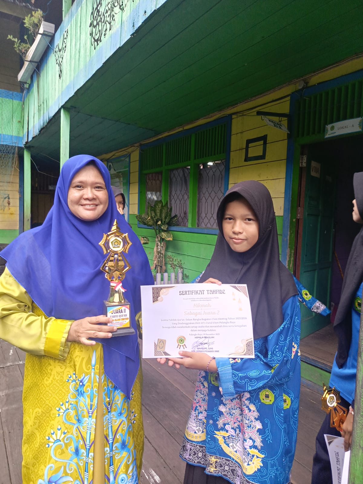 MTs Darul Ulum Palangka Raya Adakan Pembagian Hadiah Class Meeting